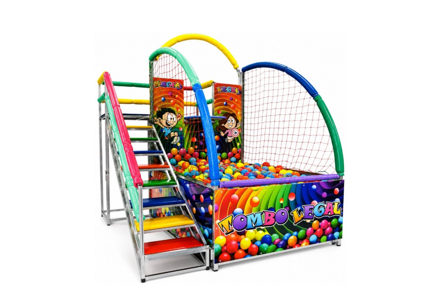 Tombo Legal com Piscina de Bolinhas